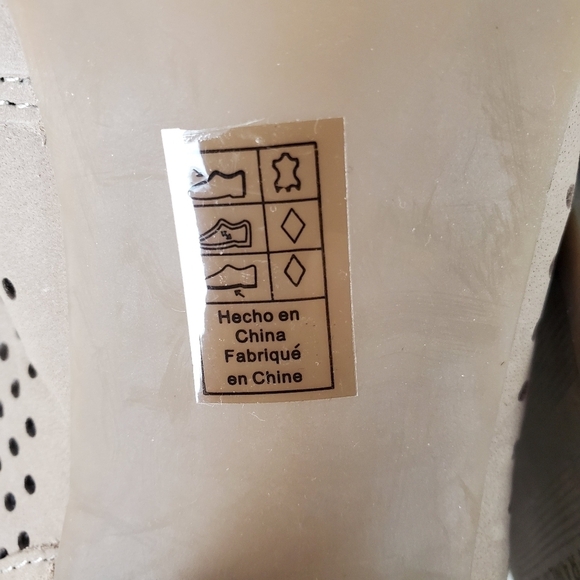 Franco Sarto Gossip Peeptoe  Slingback Sz 9W Taupe Suede - Picture 11 of 13